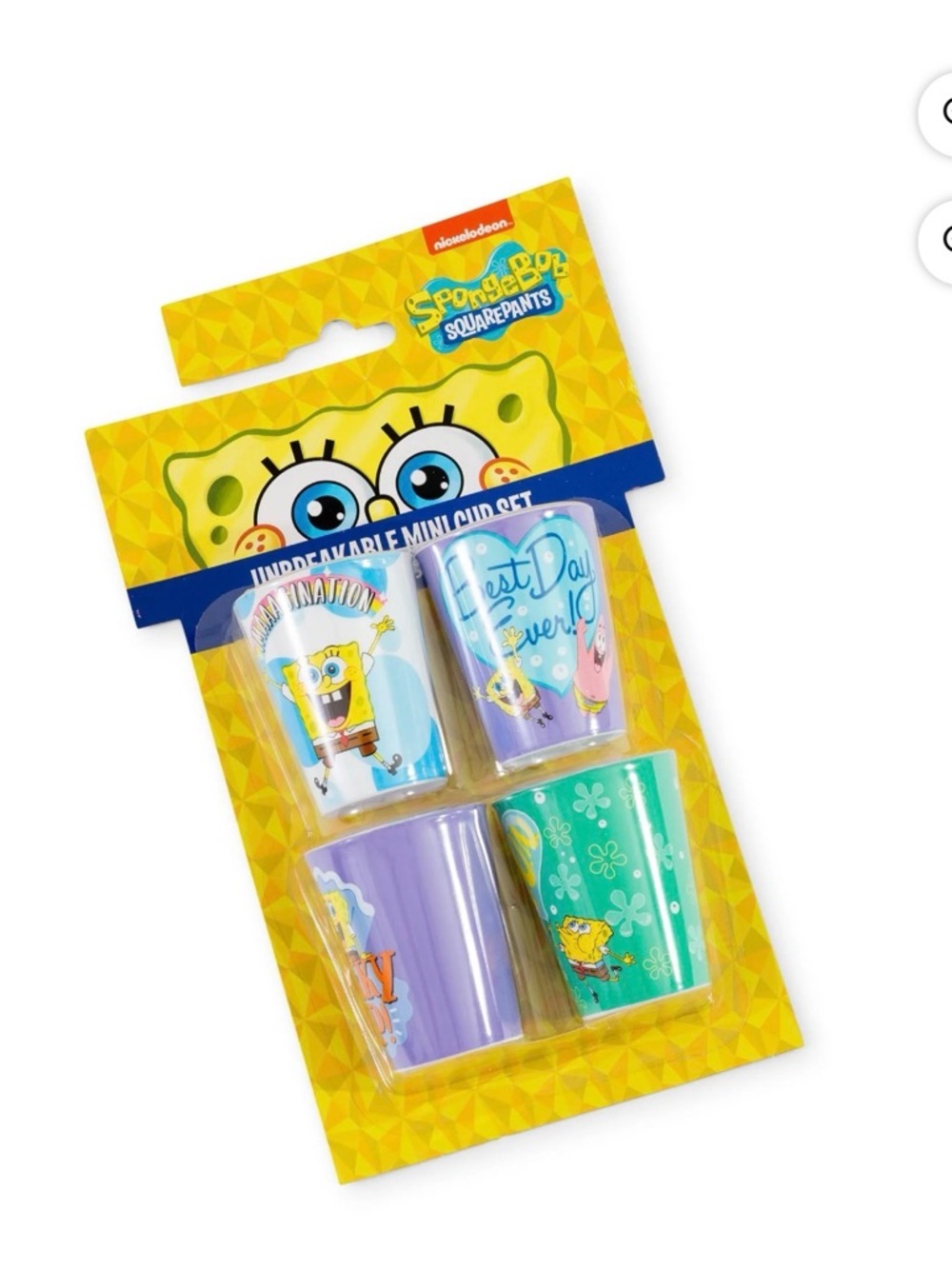SpongeBob Mini cups 4 - Picture 2 of 2